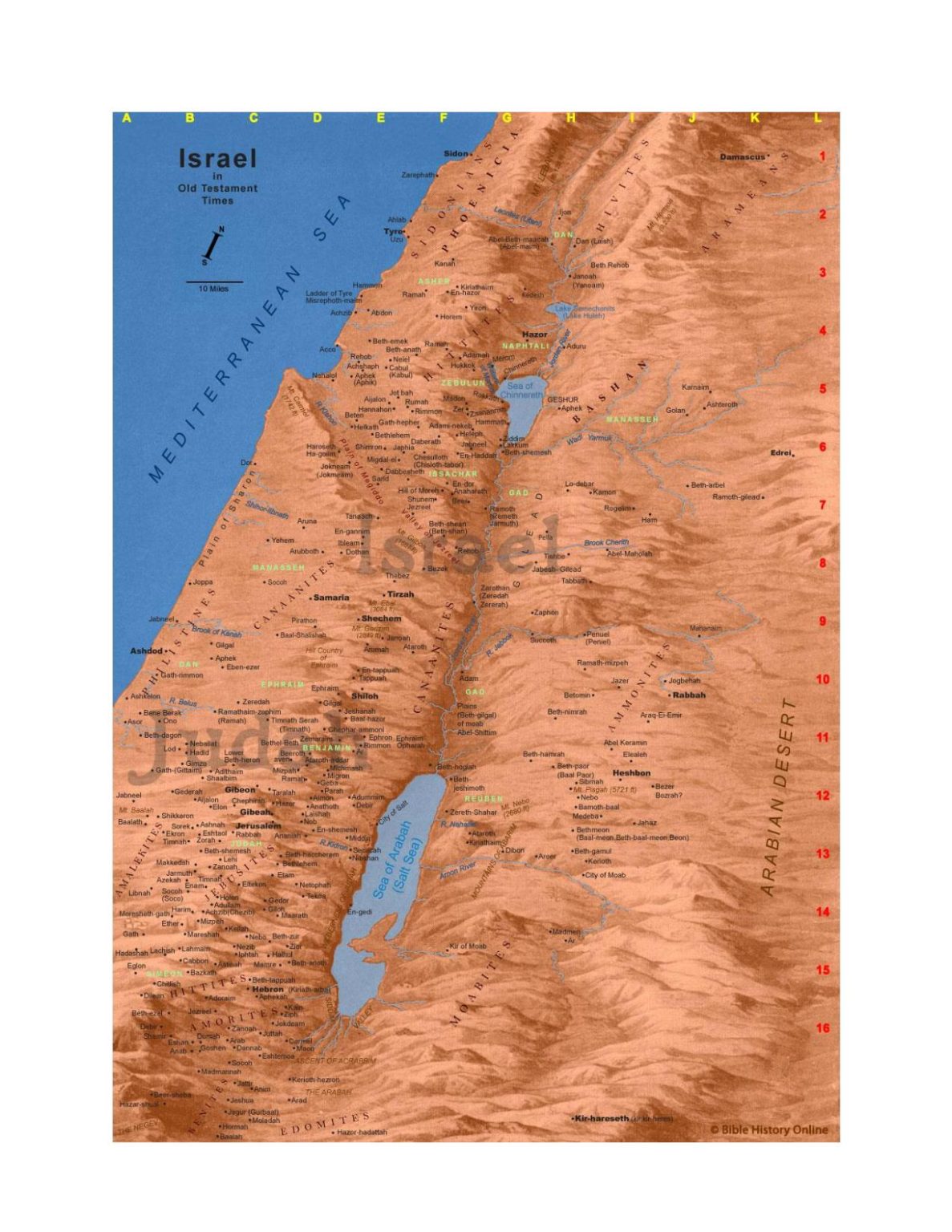 Elijah Map Elijah the Prophet (CSSA Junior Stage 3 Lesson 6) – Magnify Him Together