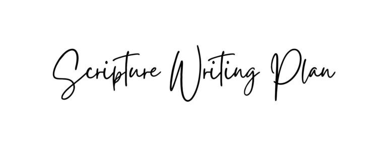 Scripture Writing Plan – Magnify Him Together